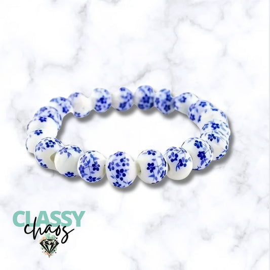 Chinoiserie Style Beaded Bracelet