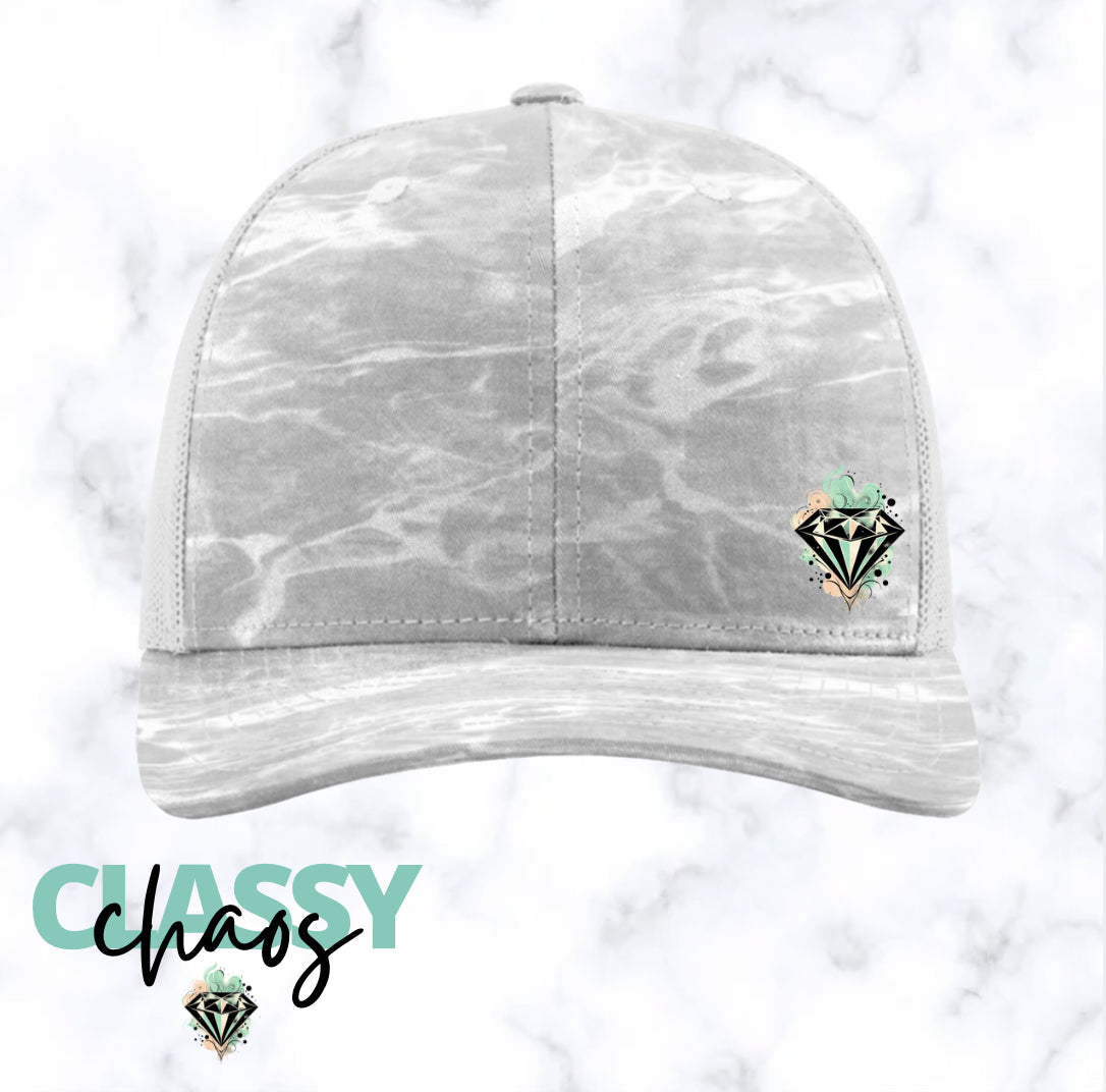 Marble SnapBack Hat