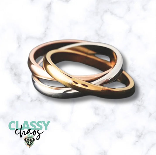 Calming Trinity Ring